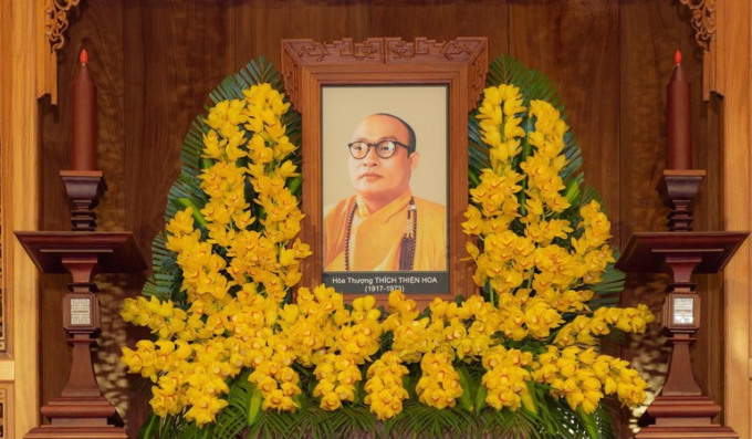 Trang nghiêm tưởng niệm Đại lão Hòa thượng Thích Thiện Hoa 